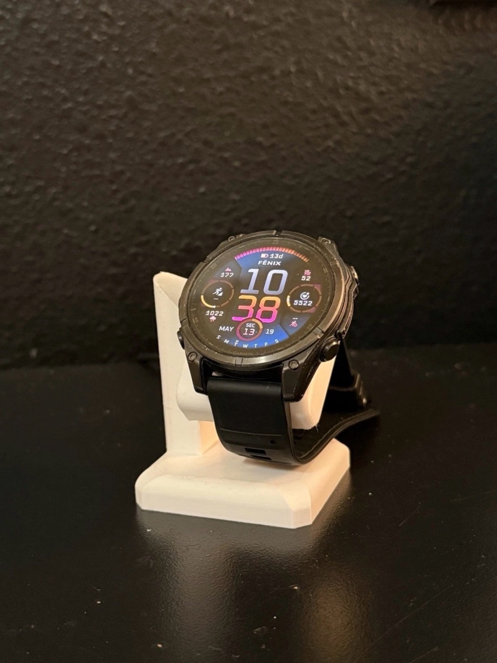 Garmin watch charging nightstand stand